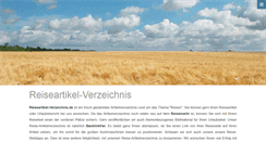 Desktop Screenshot of oh-reisen.de